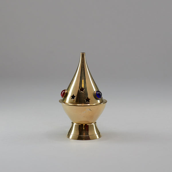 Lovely All Brass Incense Burner - Miller's Rexall