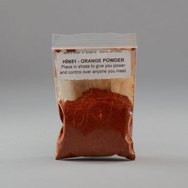 Orange Powder - Miller's Rexall